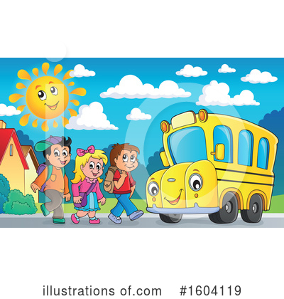 Royalty-Free (RF) Student Clipart Illustration by visekart - Stock Sample #1604119