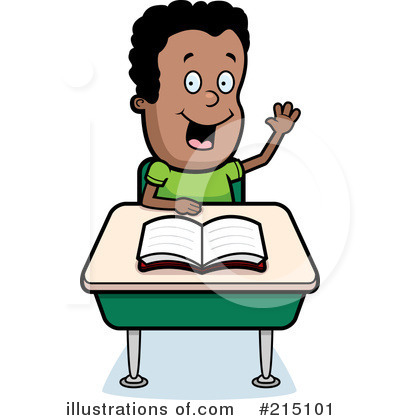Royalty-Free (RF) Student Clipart Illustration by Cory Thoman - Stock Sample #215101