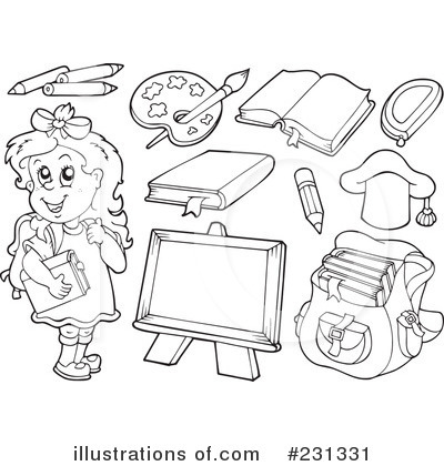 Pencil Clipart #231331 by visekart
