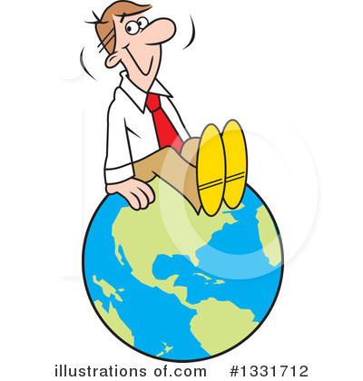 Business Man Clipart #1331712 by Johnny Sajem