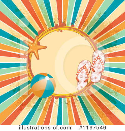 Royalty-Free (RF) Summer Clipart Illustration by elaineitalia - Stock Sample #1167546