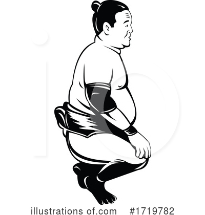 Royalty-Free (RF) Sumo Clipart Illustration by patrimonio - Stock Sample #1719782