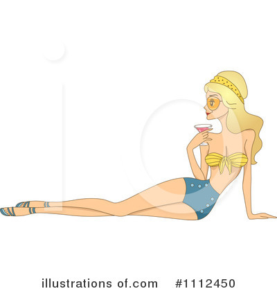 Pinup Woman Clipart #1112450 by BNP Design Studio