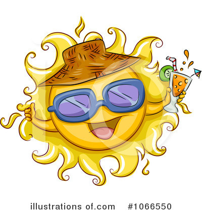 Royalty-Free (RF) Sun Clipart Illustration by BNP Design Studio - Stock Sample #1066550