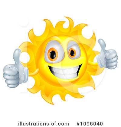 Royalty-Free (RF) Sun Clipart Illustration by AtStockIllustration - Stock Sample #1096040