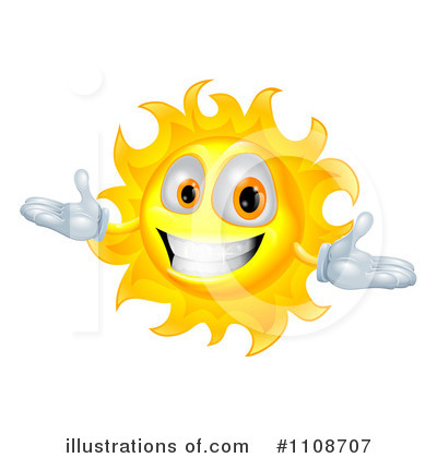 Royalty-Free (RF) Sun Clipart Illustration by AtStockIllustration - Stock Sample #1108707