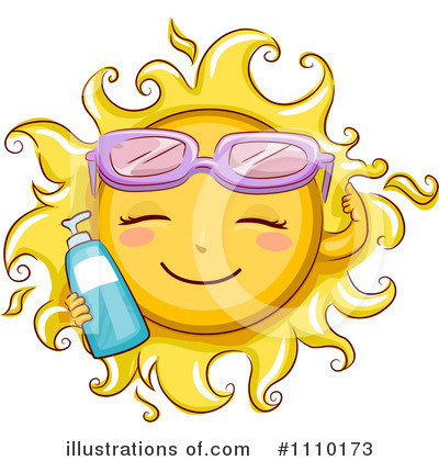 Tanning Clipart #1110173 by BNP Design Studio