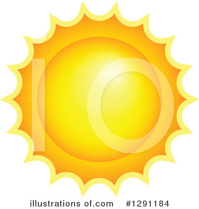 Royalty-Free (RF) Sun Clipart Illustration by visekart - Stock Sample #1291184