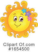 Sun Clipart #1654500 by visekart