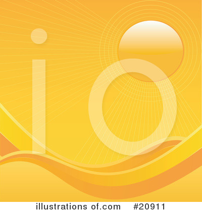 Royalty-Free (RF) Sun Clipart Illustration by elaineitalia - Stock Sample #20911