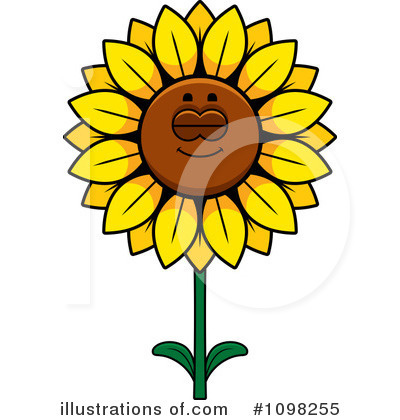 Flower Clipart #1098255 by Cory Thoman