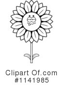 Sunflower Clipart #1141985 by Cory Thoman