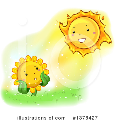 Sunflower Clipart #1378427 by BNP Design Studio