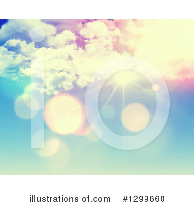 Clouds Clipart #1299660 by KJ Pargeter