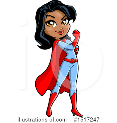 Superhero Clipart #1517247 by Clip Art Mascots