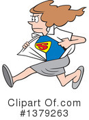 Super Woman Clipart #1379263 by Johnny Sajem