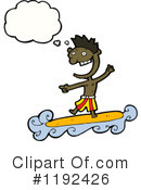Surfing Clipart #1192426 by lineartestpilot