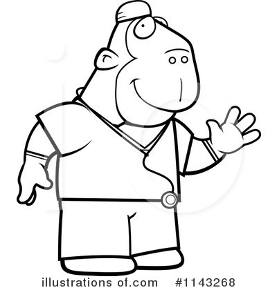 Royalty-Free (RF) Surgeon Clipart Illustration by Cory Thoman - Stock Sample #1143268