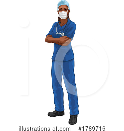 Nurse Clipart #1789716 by AtStockIllustration