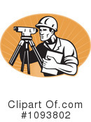 Surveyor Clipart #1093802 by patrimonio
