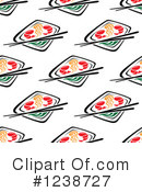 Sushi Clipart #1238727 by Vector Tradition SM