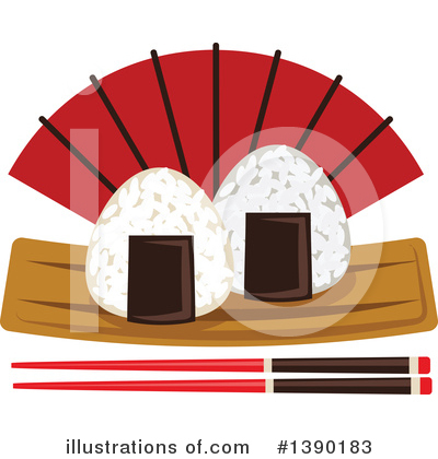 Asian Cuisine Clipart #1390183 by Vector Tradition SM