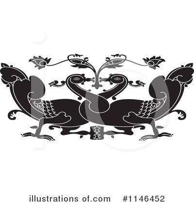 Royalty-Free (RF) Swan Clipart Illustration by Lal Perera - Stock Sample #1146452