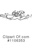 Swimming Clipart #1106353 by toonaday