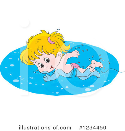 Swimming Pool Clipart #1234450 by Alex Bannykh