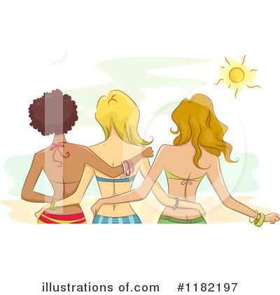 At The Beach Clipart #1182197 by BNP Design Studio