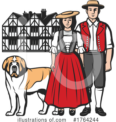 Couple Clipart #1764244 by Vector Tradition SM