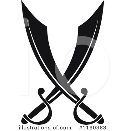 Royalty-Free (RF) Sword Clipart Illustration by Vector Tradition SM - Stock Sample #1160383