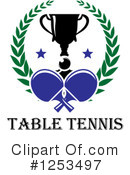 Table Tennis Clipart #1253497 by Vector Tradition SM