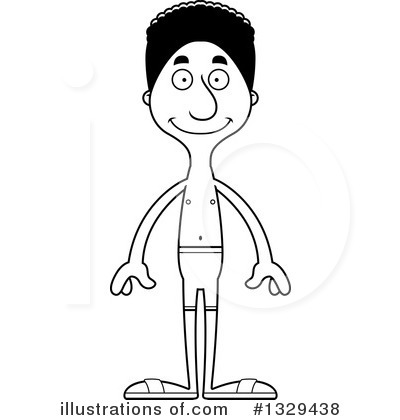 Royalty-Free (RF) Tall Black Man Clipart Illustration by Cory Thoman - Stock Sample #1329438