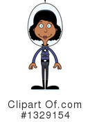 Tall Black Woman Clipart #1329154 by Cory Thoman