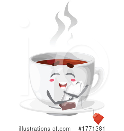 Tea Cup Clipart #1771381 by Vector Tradition SM