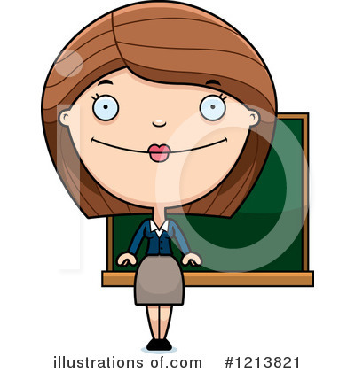 Teacher Clipart #1213821 by Cory Thoman