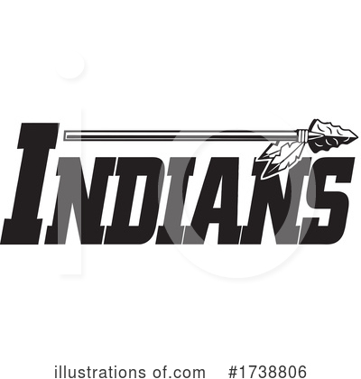 Native American Clipart #1738806 by Johnny Sajem