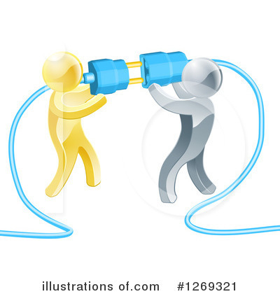 Cables Clipart #1269321 by AtStockIllustration