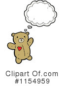 Teddy Bear Clipart #1154959 by lineartestpilot