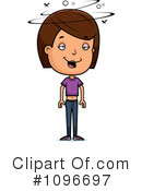 Teen Girl Clipart #1096697 by Cory Thoman