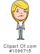 Teen Girl Clipart #1096715 by Cory Thoman