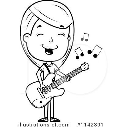 Royalty-Free (RF) Teen Girl Clipart Illustration by Cory Thoman - Stock Sample #1142391