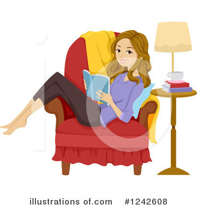 Library Clipart #1242608 by BNP Design Studio