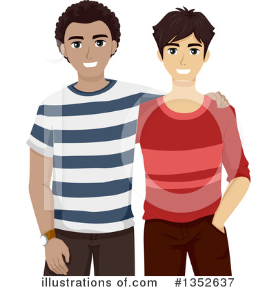 Royalty-Free (RF) Teenager Clipart Illustration by BNP Design Studio - Stock Sample #1352637