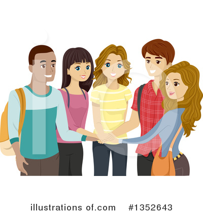 Royalty-Free (RF) Teenager Clipart Illustration by BNP Design Studio - Stock Sample #1352643