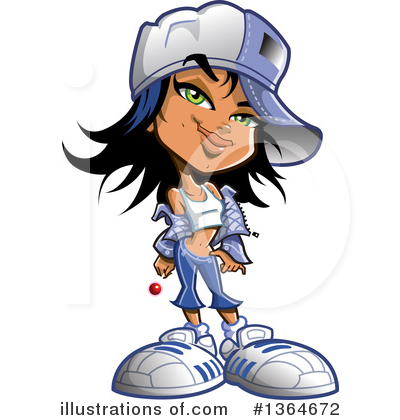 Royalty-Free (RF) Teenager Clipart Illustration by Clip Art Mascots - Stock Sample #1364672