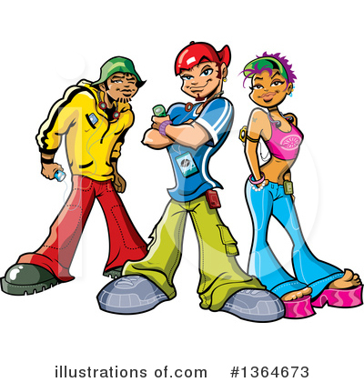 Mp3 Player Clipart #1364673 by Clip Art Mascots