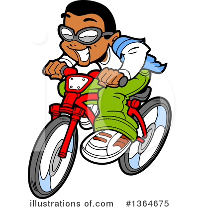 Royalty-Free (RF) Teenager Clipart Illustration by Clip Art Mascots - Stock Sample #1364675