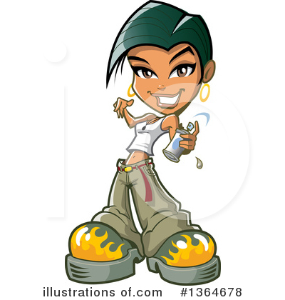 Royalty-Free (RF) Teenager Clipart Illustration by Clip Art Mascots - Stock Sample #1364678